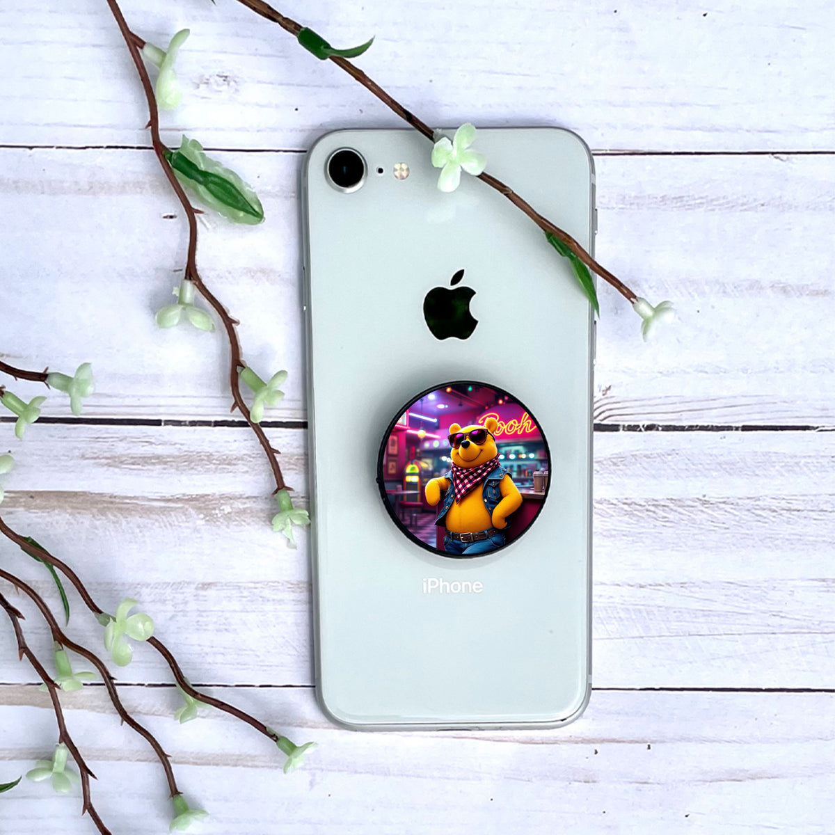 Winnie - Phone Grip | Rockabilly Phone Grip Disney Shop | Anylem Beauty