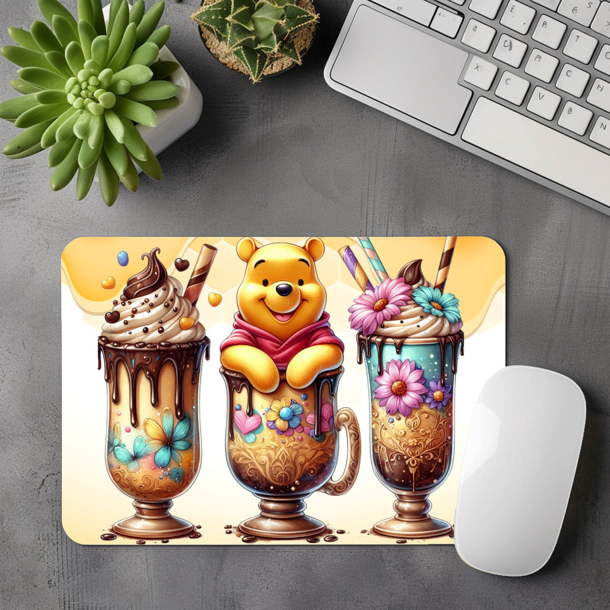 Winnie - Tapis de souris | Triple Milkshake Tapis de souris Disney Shop | Anylem Beauty