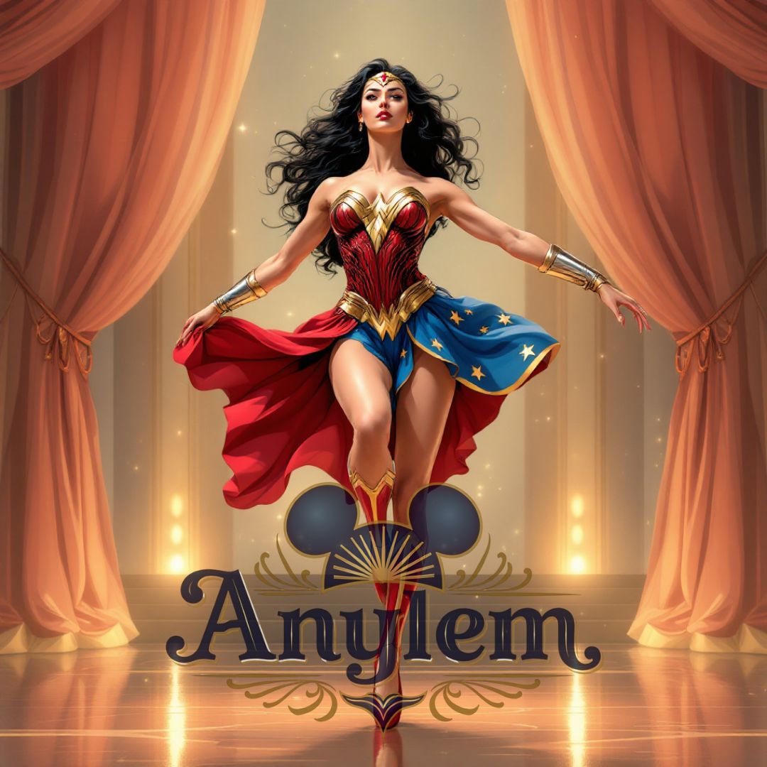 Wonder Woman - Personnalisation | Danseuse Personnalisation Disney Shop | Anylem Beauty