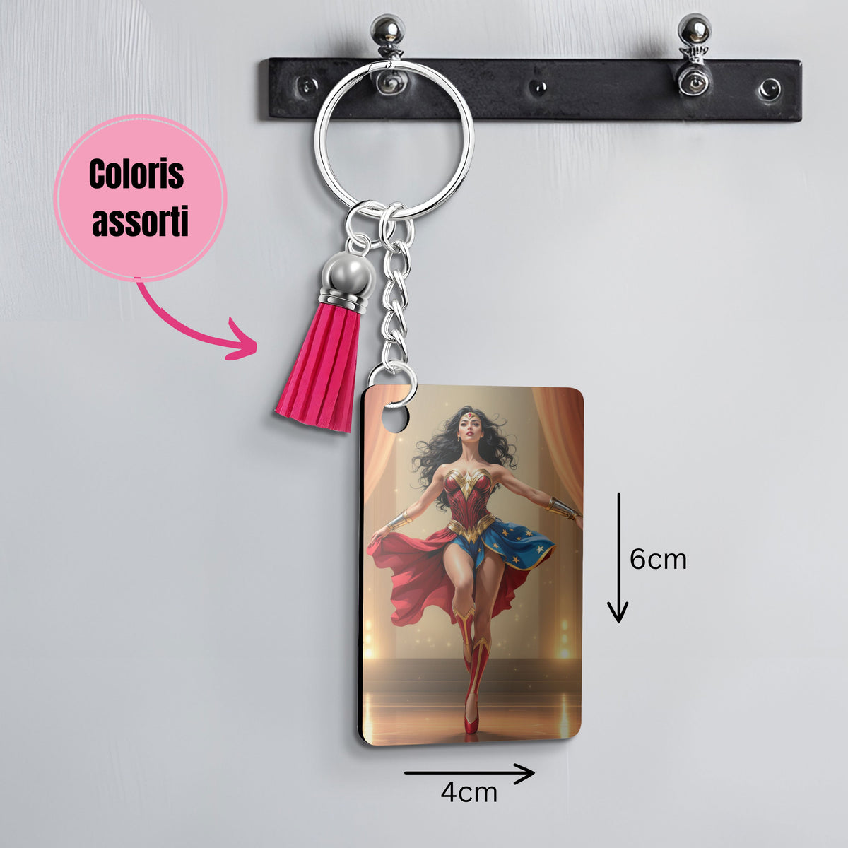 Wonder Woman - Personnalisation | Danseuse Personnalisation Disney Shop | Anylem Beauty Porte clé