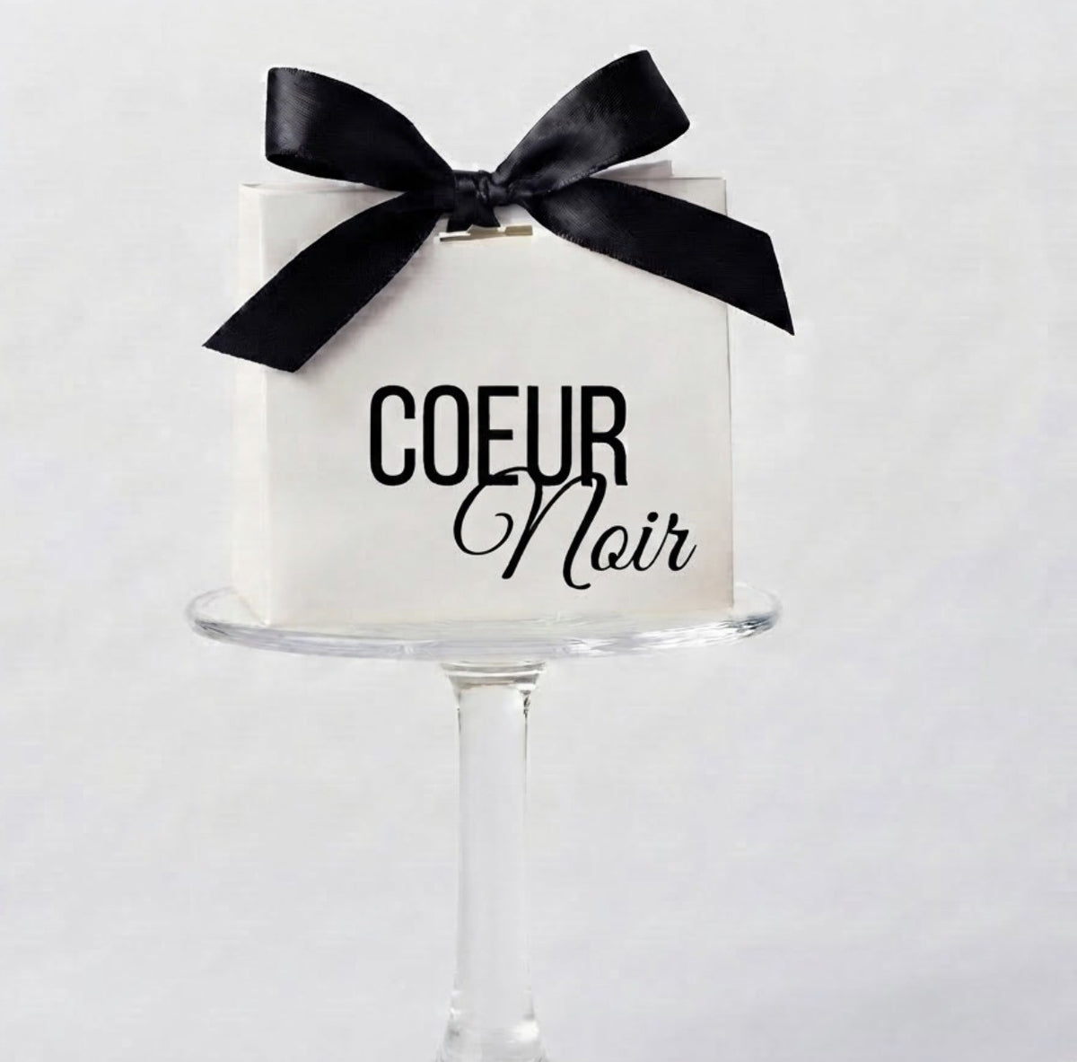 Petite boîte Cadeau - Noire 11,5cm