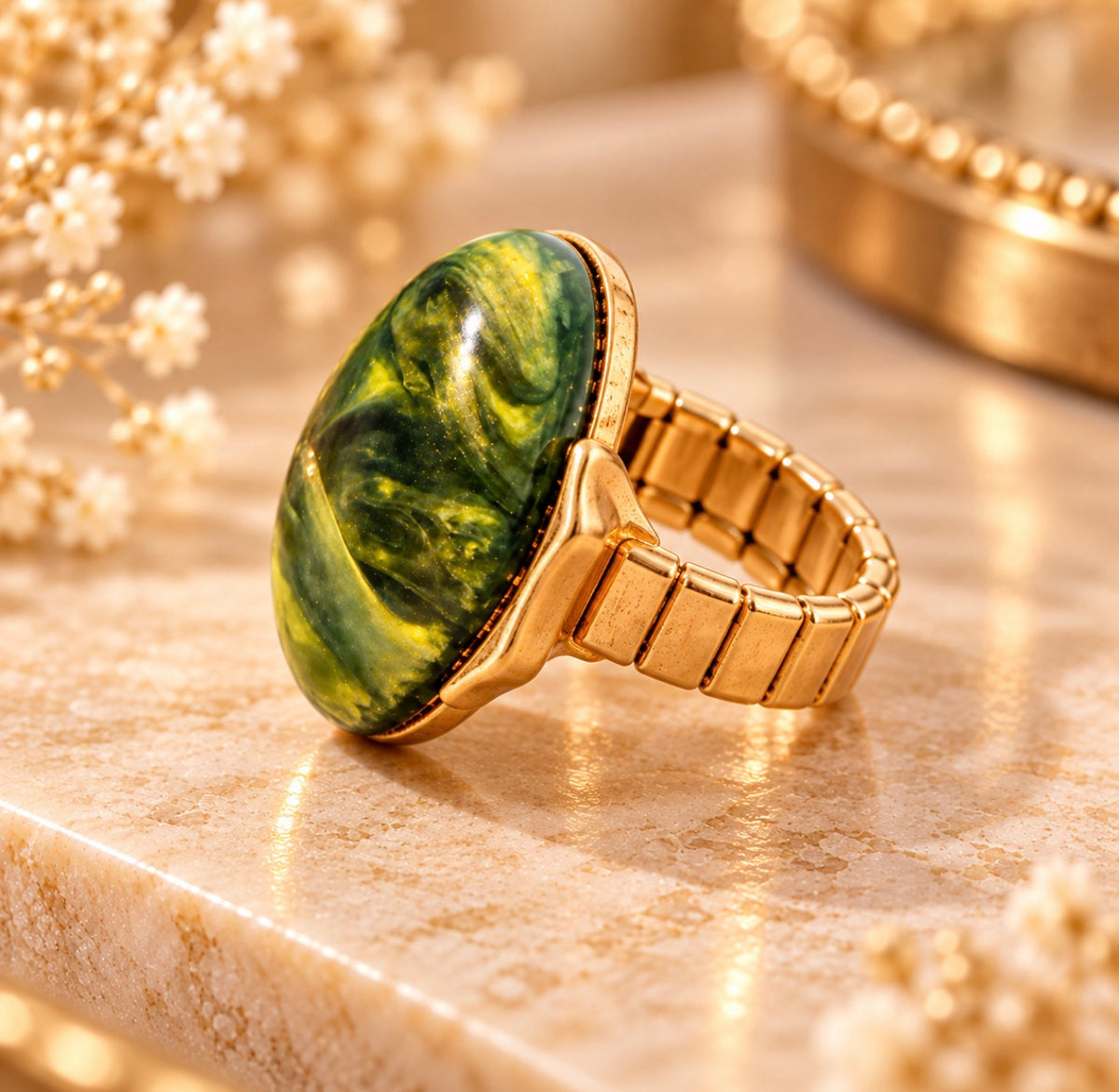 Bague - Rond de soie