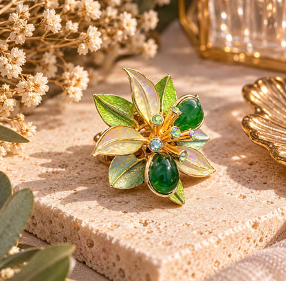 Bague - Fleur bonheur