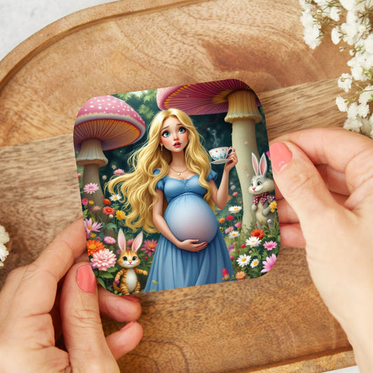 Alice - Dessous de verre | Grossesse Dessous de verres Disney Shop | Anylem Beauty 