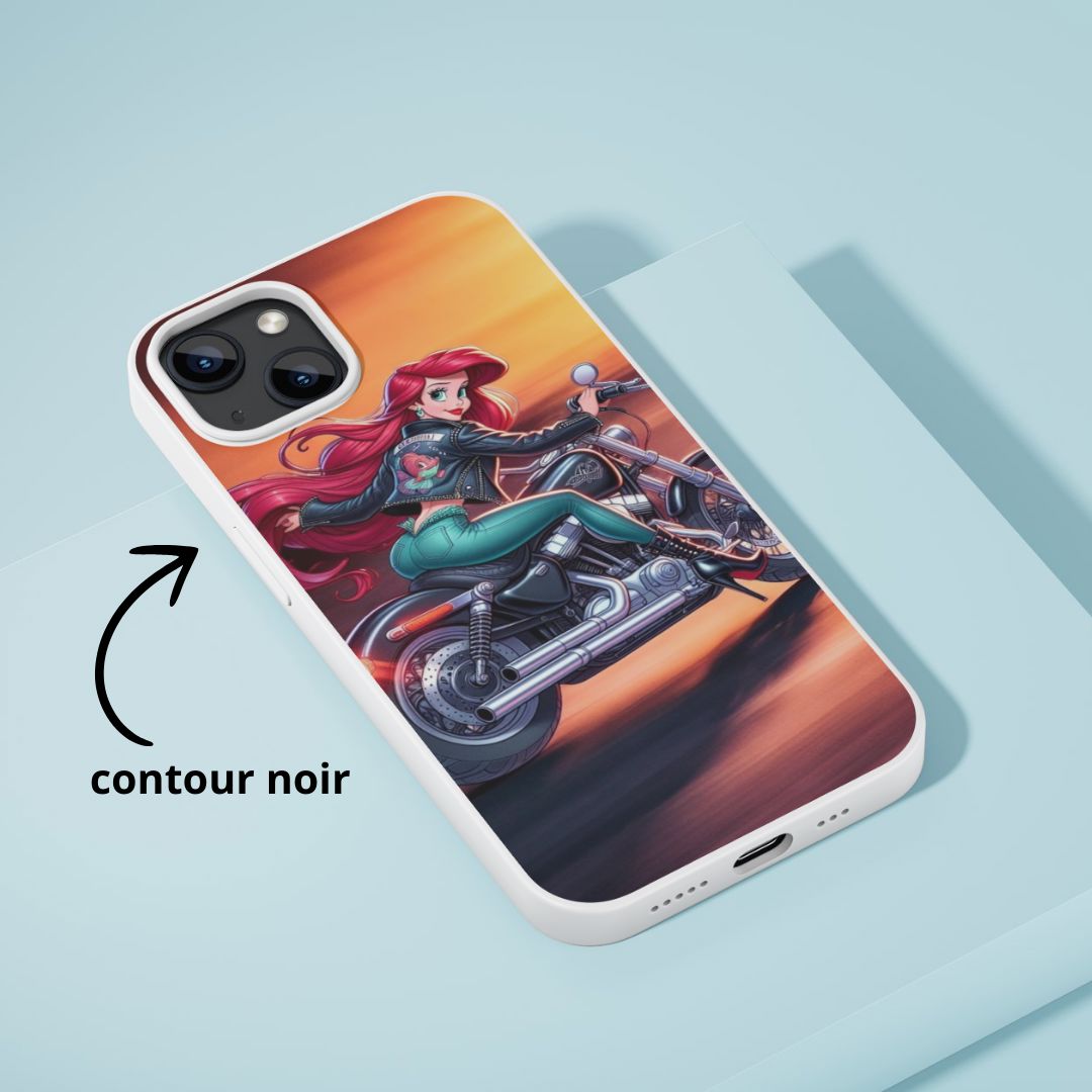 Ariel - Coque de téléphone | Biker Coque de téléphone Disney Shop | Anylem Beauty 