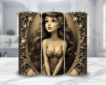 Ariel - Personnalisation | Vintage Personnalisation Disney Shop | Anylem Beauty Thermos 570ml 