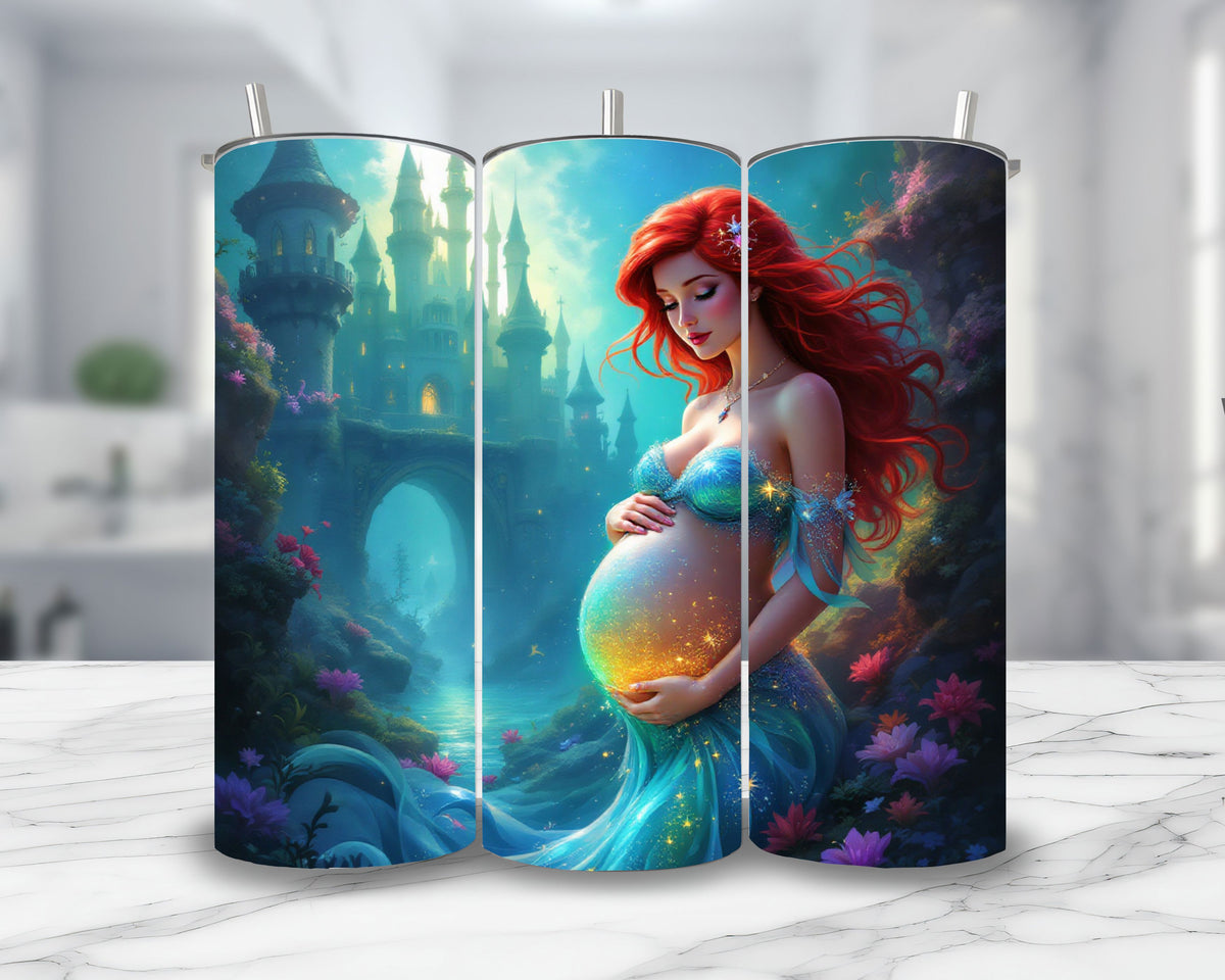 Ariel- Thermos en acier inoxydable 600ml | Grossesse Thermos inoxydable Disney Shop | Anylem Beauty 