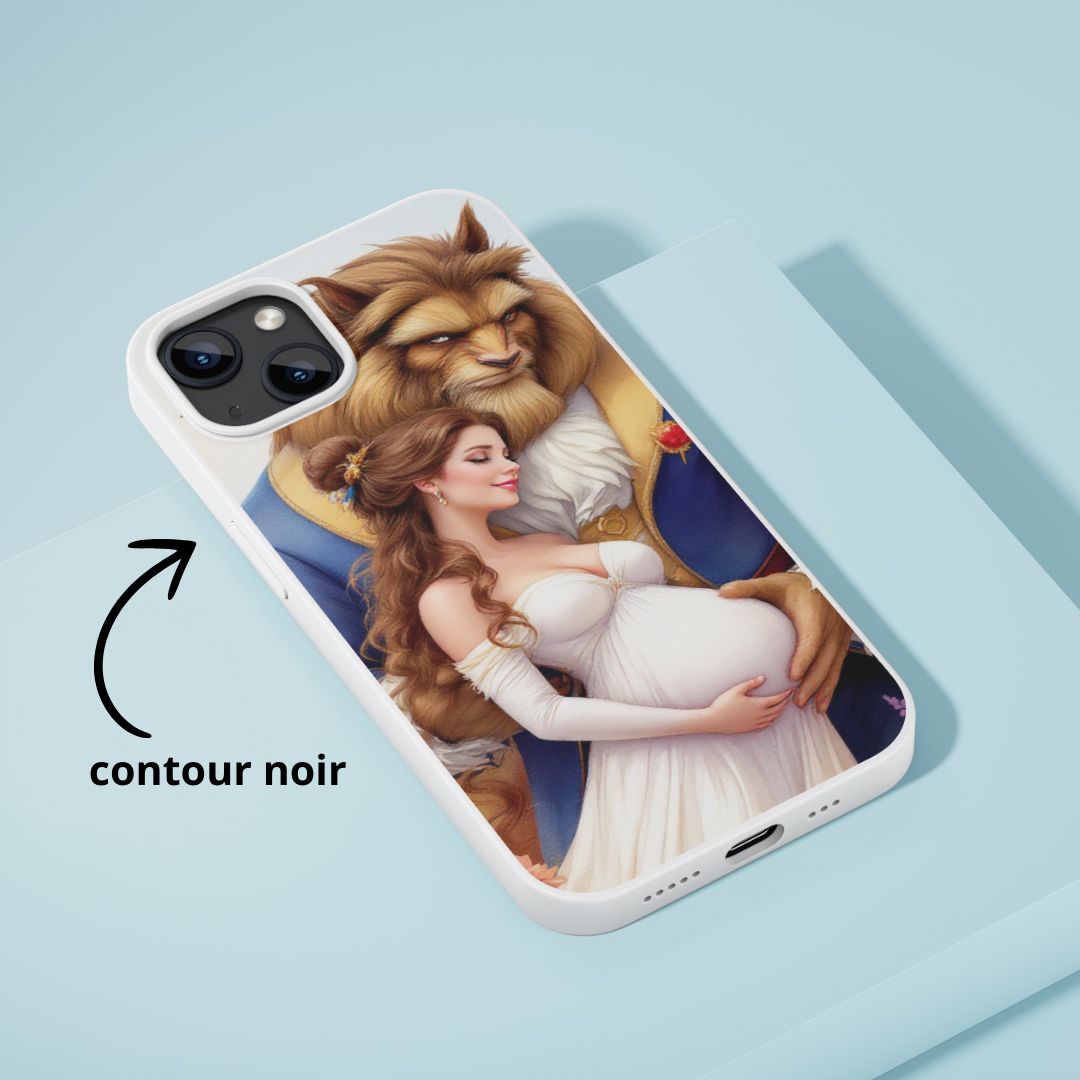 Belle & la Bête - Coque de téléphone | Grossesse Coque de téléphone Disney Shop | Anylem Beauty 