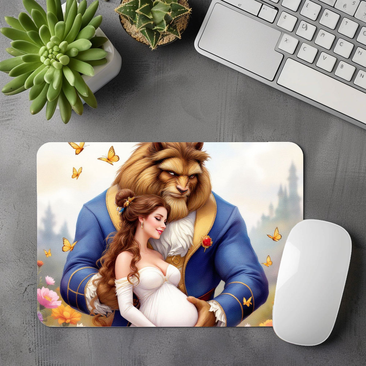 Belle & la Bête - Tapis de souris | Grossesse Tapis de souris Disney Shop | Anylem Beauty 