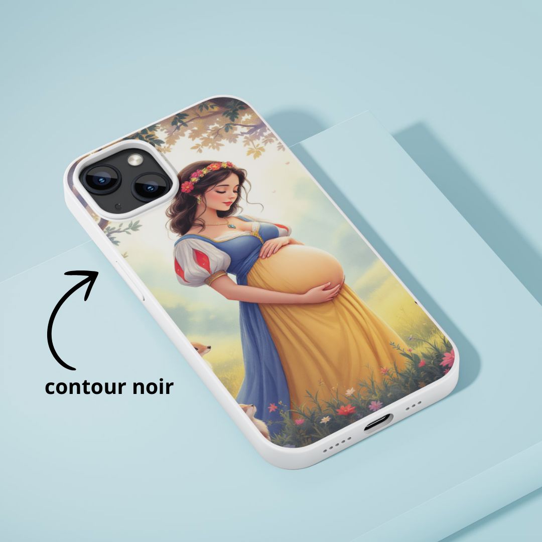 Blanche Neige - Coque de téléphone | Grossesse Coque de téléphone Disney Shop | Anylem Beauty 