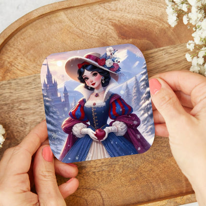 Blanche Neige - Dessous de verre | Années 20 Dessous de verres Disney Shop | Anylem Beauty 