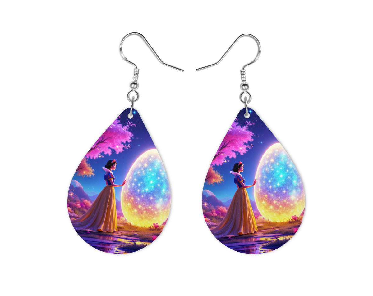 Blanche Neige - Personnalisation | Pâques Personnalisation Disney Shop | Anylem Beauty Boucle d’oreilles 