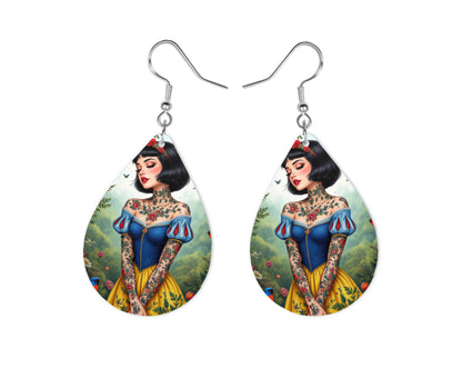 Blanche Neige - Personnalisation | Tatouages Personnalisation Disney Shop | Anylem Beauty Boucle d’oreilles 