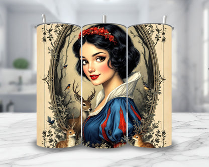 Blanche Neige - Personnalisation | Vintage Personnalisation Disney Shop | Anylem Beauty Thermos 570ml 
