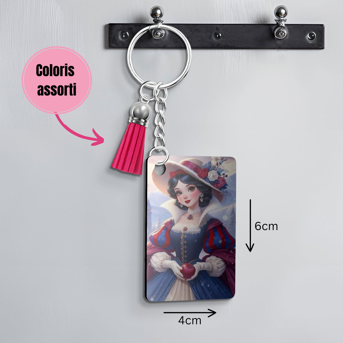 Blanche Neige - Porte Clé | Années 20 Porte-clés Disney Shop | Anylem Beauty 