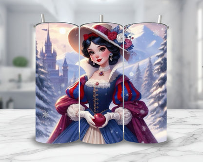 Blanche Neige - Thermos en acier inoxydable 600ml | Années 20 Thermos inoxydable Disney Shop | Anylem Beauty 