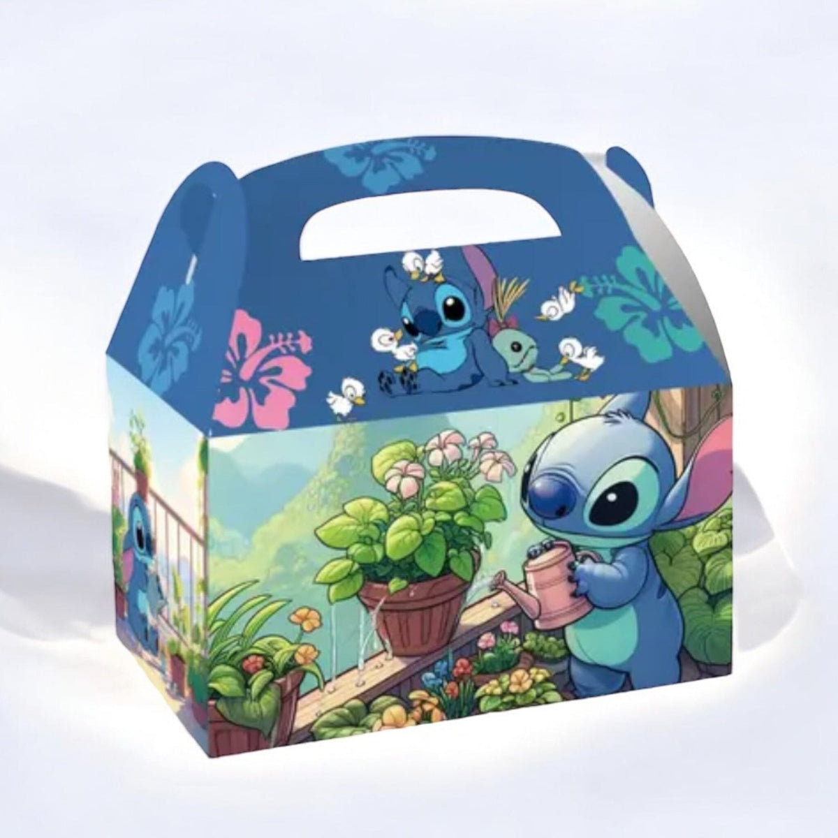 Boîte Cadeaux | « Happy Mel » Sac Cadeaux Disney Shop | Anylem Beauty Stitch - Bleu 