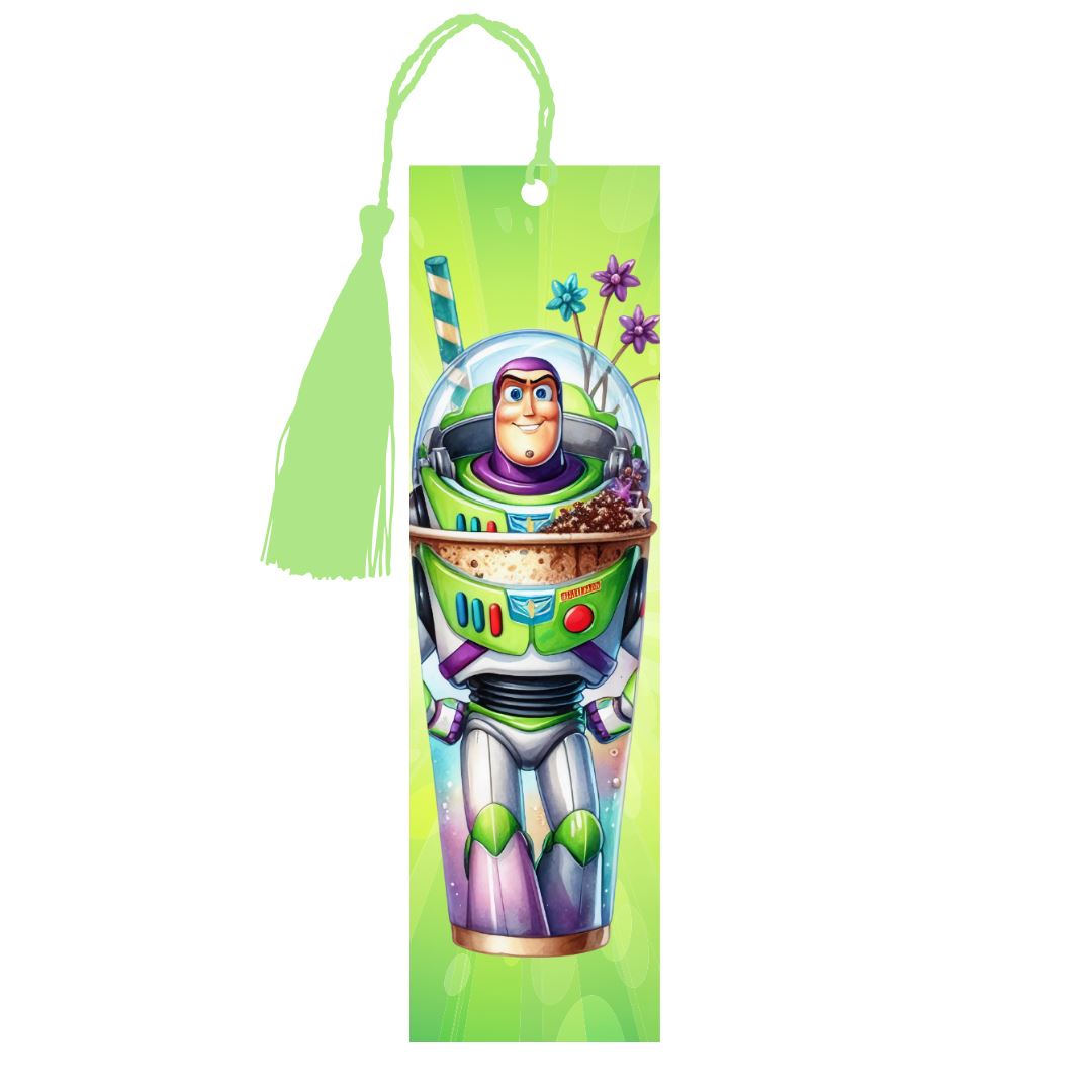 Buzz l’éclair - Marque-Pages avec prénom | Milkshake Marque-page Disney Shop | Anylem Beauty 