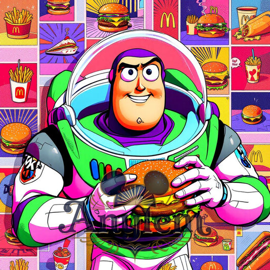Buzz l'éclair - Personnalisation | Fast food Personnalisation Disney Shop | Anylem Beauty 