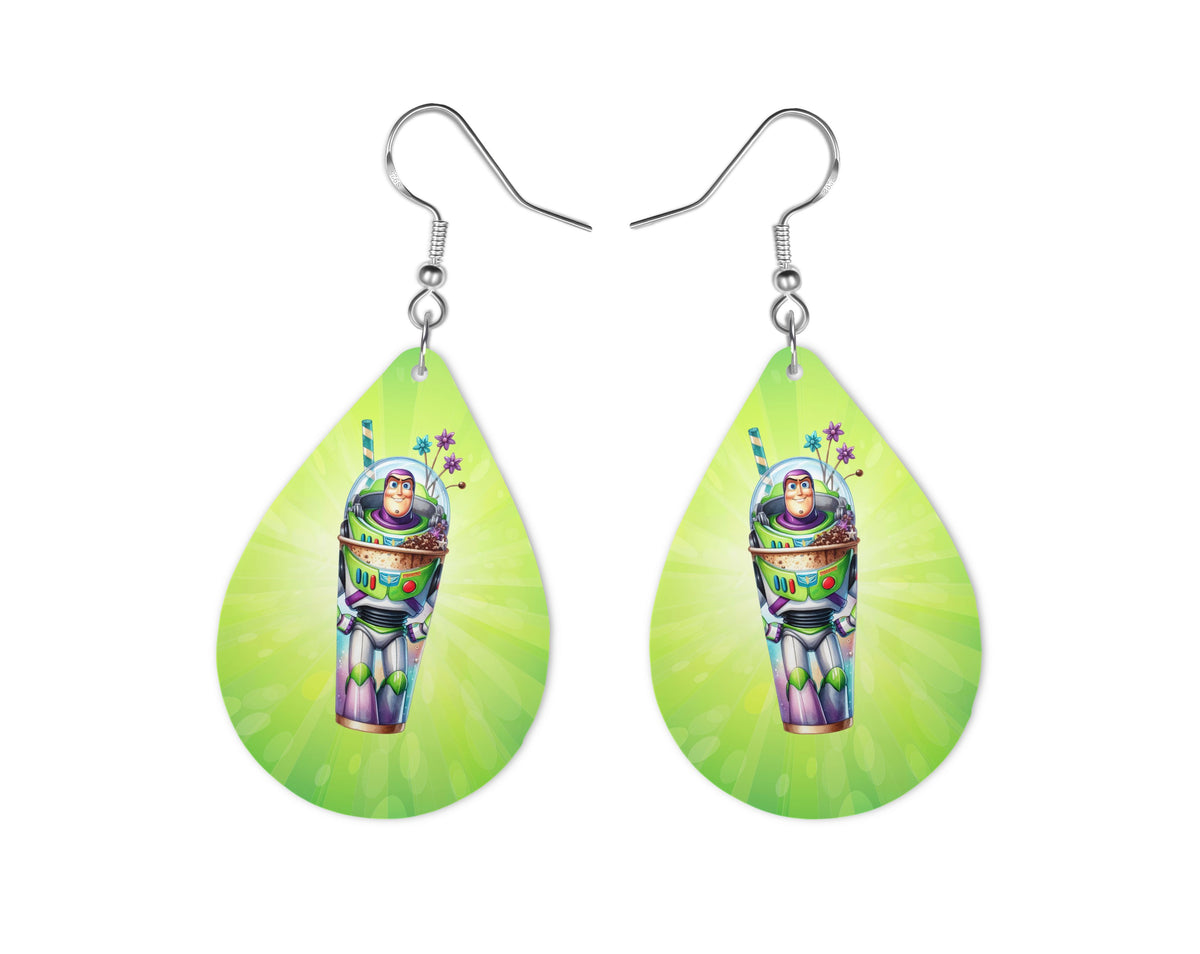Buzz l'éclair - Personnalisation | Milkshake Personnalisation Disney Shop | Anylem Beauty Boucle d’oreilles 