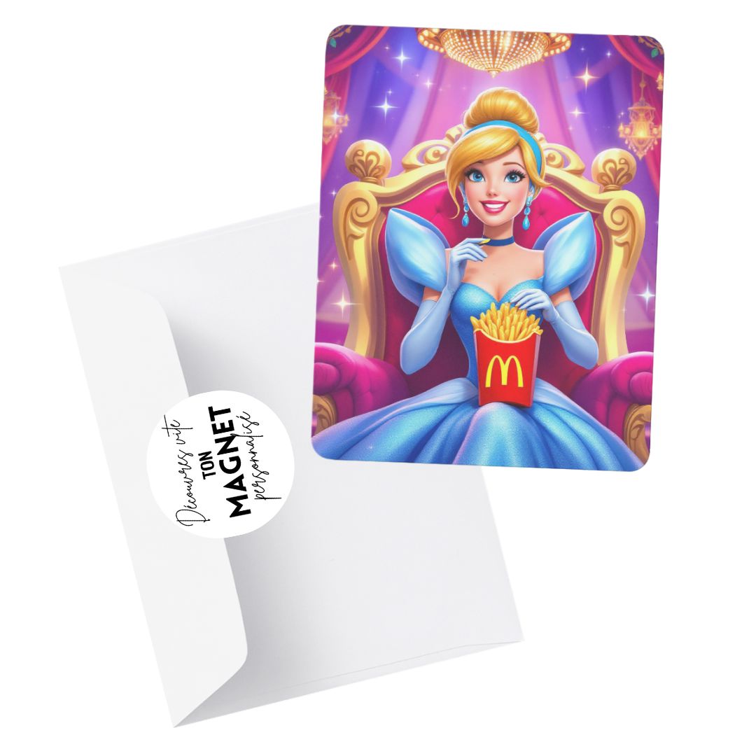 Cendrillon - Magnet | Fastfood Magnet Disney Shop | Anylem Beauty 