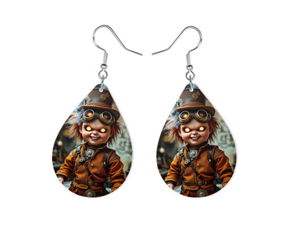 Chucky - Personnalisation | Steampunk Personnalisation Disney Shop | Anylem Beauty Boucle d’oreilles 