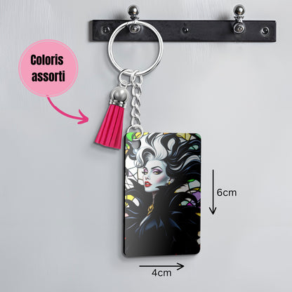 Cruella - Porte Clé | Vitrail Porte-clés Disney Shop | Anylem Beauty 
