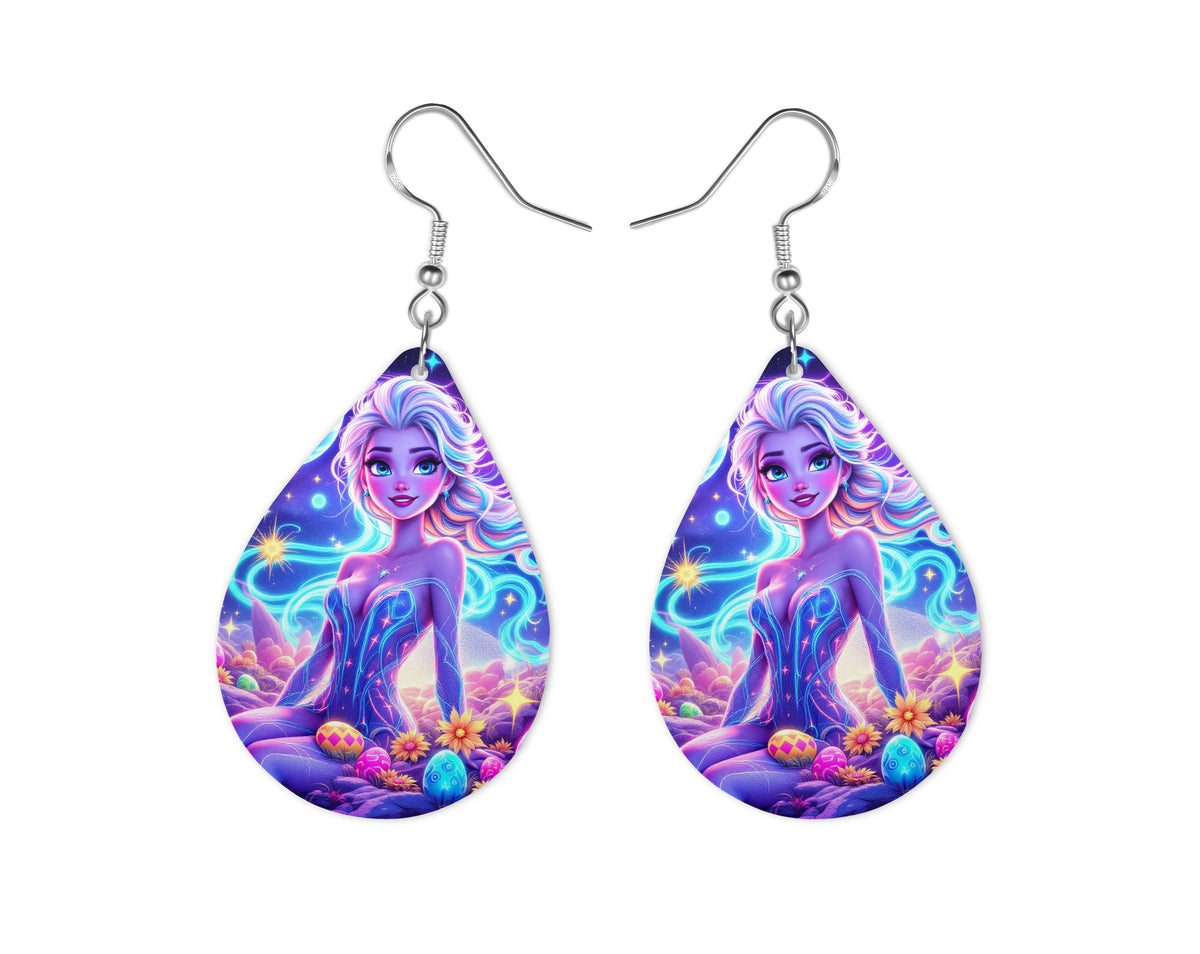 Elsa - Personnalisation | Pâques Personnalisation Disney Shop | Anylem Beauty Boucle d’oreilles 