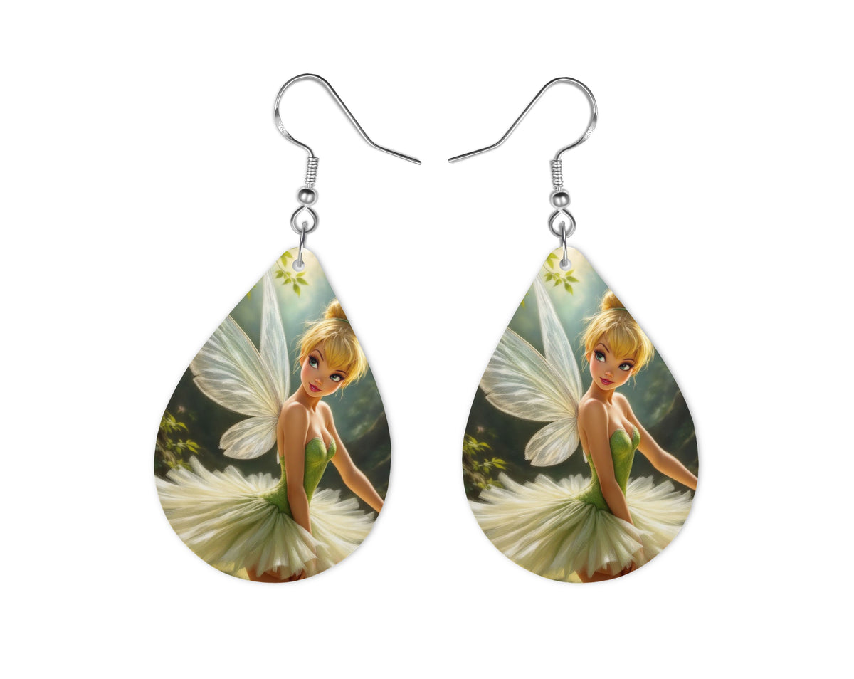 Fée Clochette - Personnalisation | Danseuse Personnalisation Disney Shop | Anylem Beauty Boucle d’oreilles 