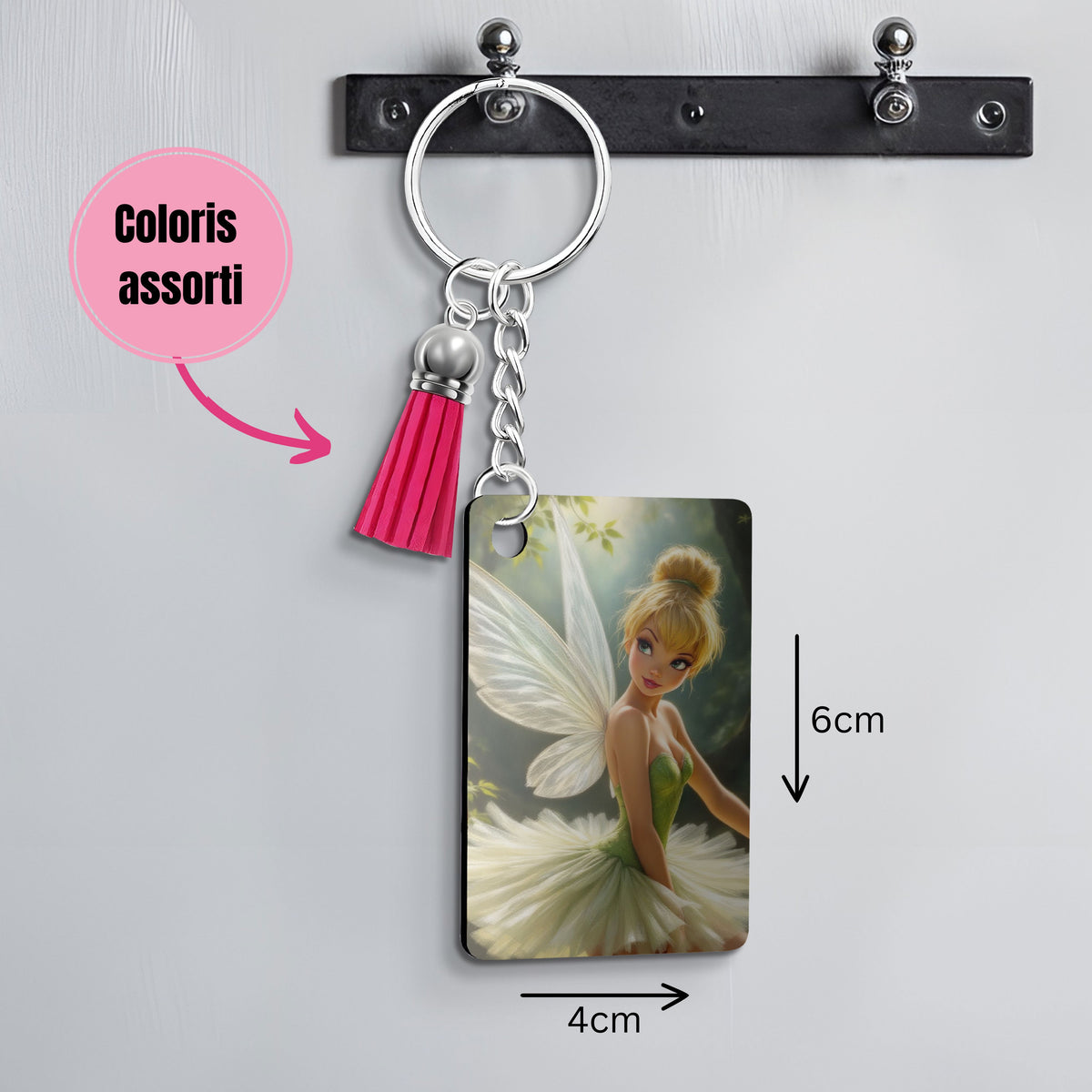 Fée Clochette - Personnalisation | Danseuse Personnalisation Disney Shop | Anylem Beauty Porte clé 