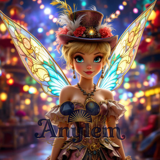 Fée Clochette - Personnalisation | Steampunk Personnalisation Disney Shop | Anylem Beauty 