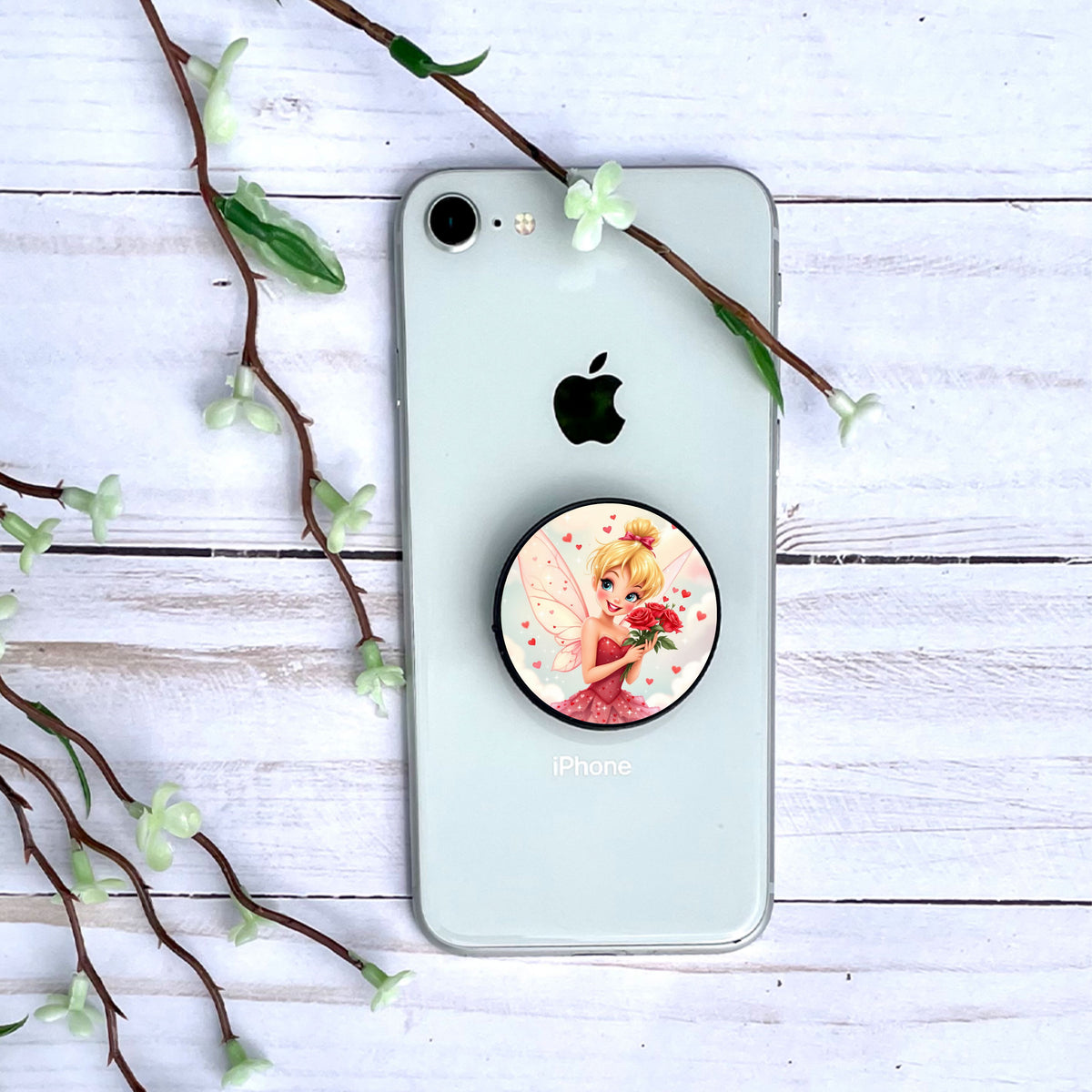 Fée Clochette - Phone Grip | St Valentin Phone Grip Disney Shop | Anylem Beauty 