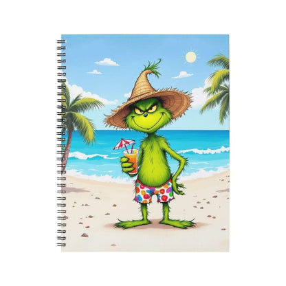 Grinch - Personnalisation | Plage Personnalisation Disney Shop | Anylem Beauty Carnet de notes A5 
