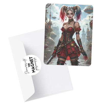 Harley Quinn - Magnet | Steampunk Magnet Disney Shop | Anylem Beauty 