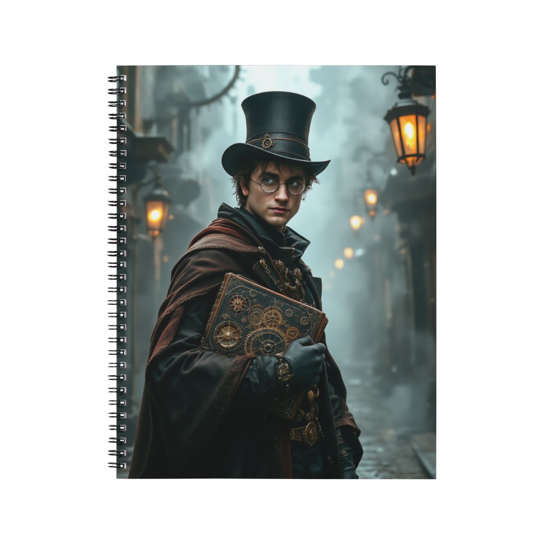 Harry Potter - Carnet spirale A5 | Steampunk Carnets et bloc-notes Disney Shop | Anylem Beauty 