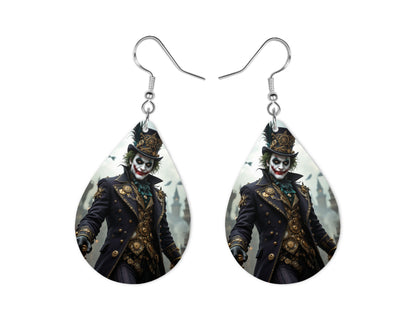 Joker - Personnalisation | Steampunk Personnalisation Disney Shop | Anylem Beauty Boucle d’oreilles 