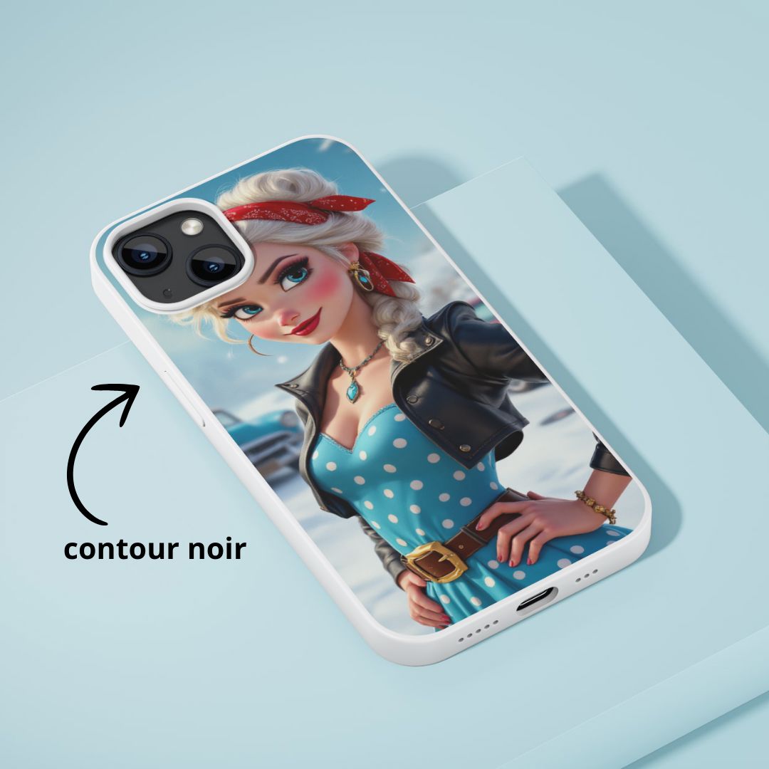 La Reine des Neiges - Coque de téléphone | Rockabilly Coque de téléphone Disney Shop | Anylem Beauty 