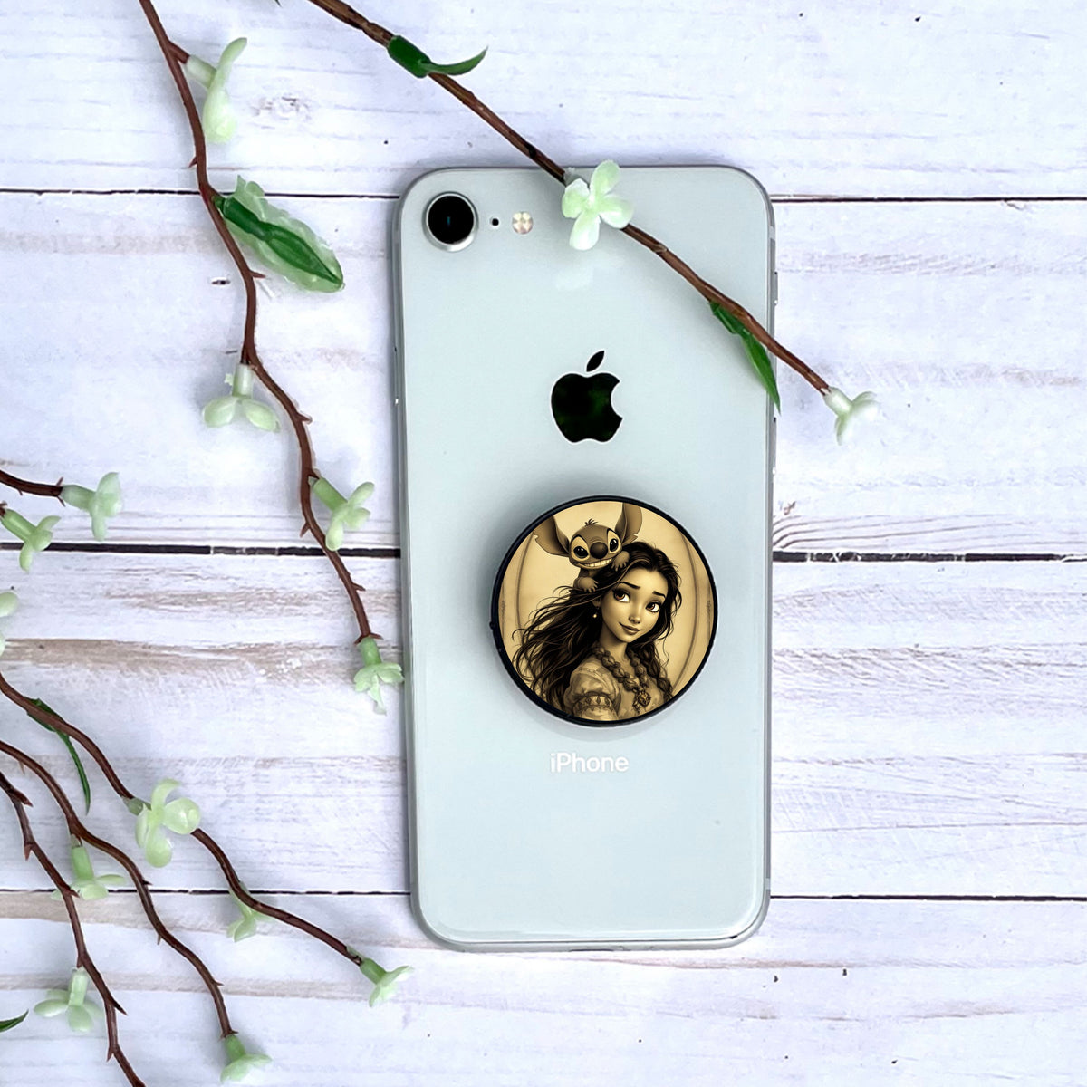 Lilo et Stitch - Personnalisation | Vintage Personnalisation Disney Shop | Anylem Beauty Phone grip 