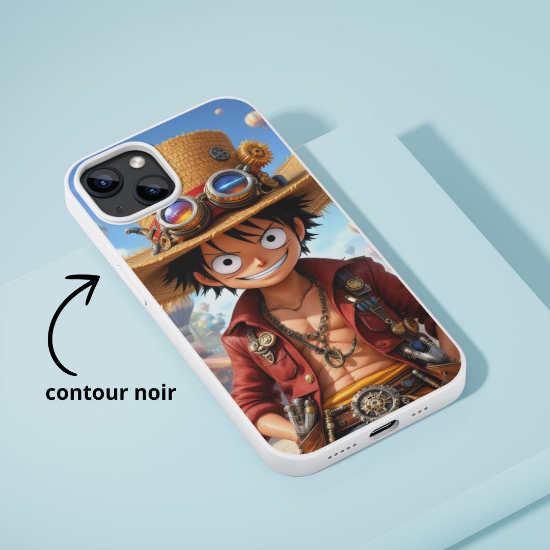 Luffy - Coque de téléphone | Steampunk Coque de téléphone Disney Shop | Anylem Beauty 