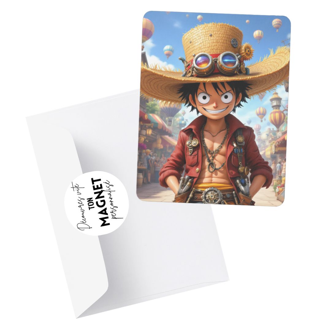 Luffy - Magnet | Steampunk Magnet Disney Shop | Anylem Beauty 