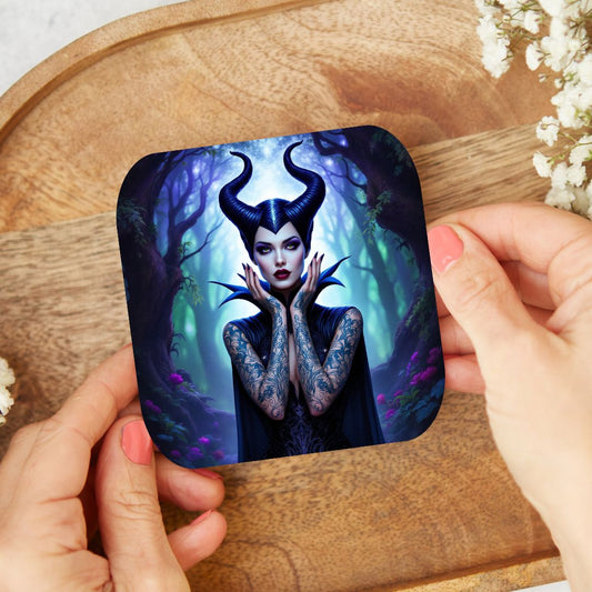 Maléfique - Dessous de verre | Tatouages Dessous de verres Disney Shop | Anylem Beauty 