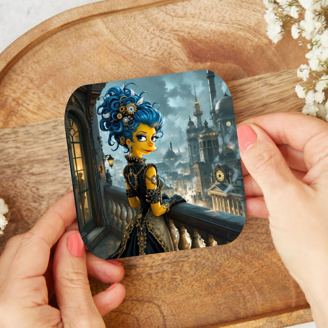 Marge Simpsons - Dessous de verre | Steampunk Dessous de verres Disney Shop | Anylem Beauty 