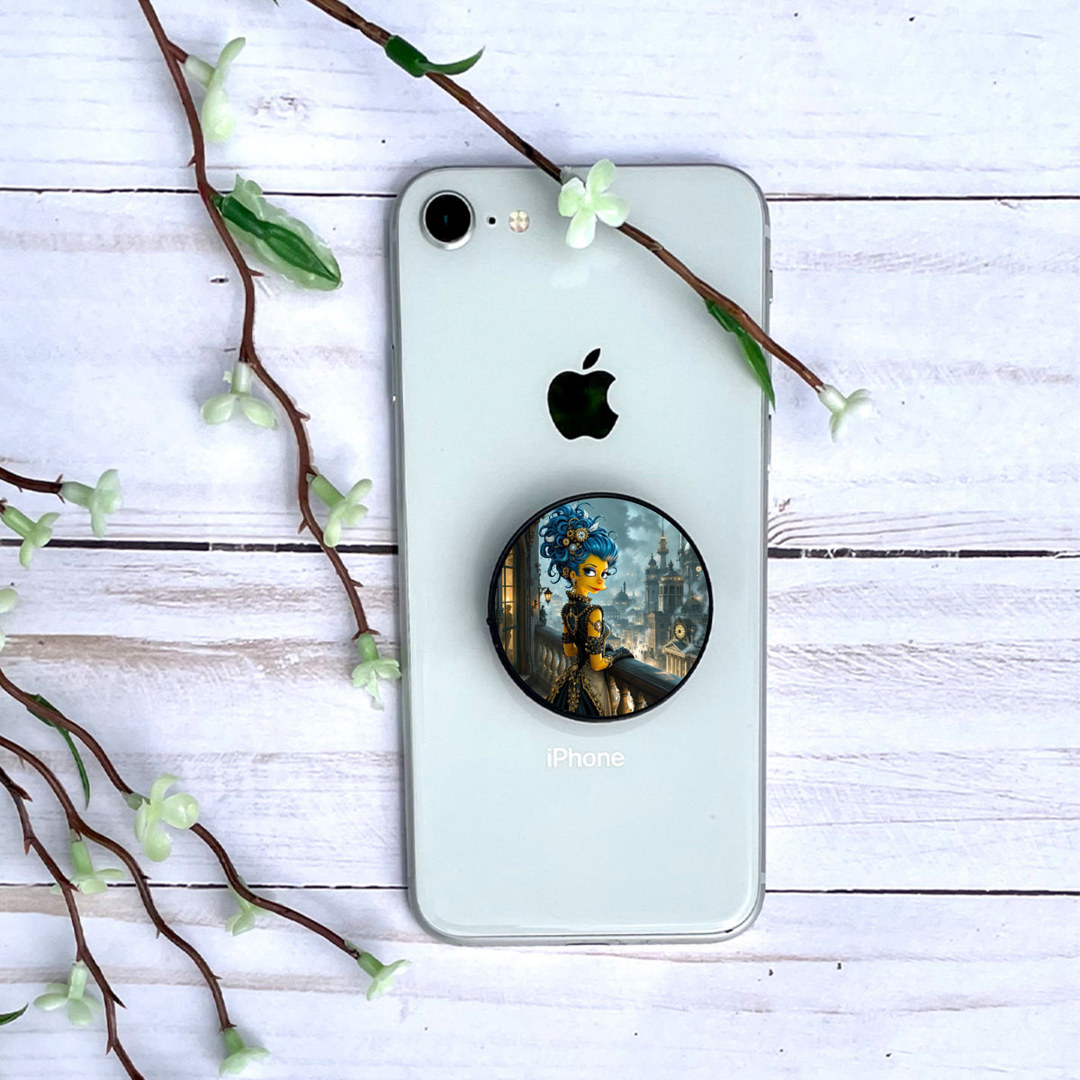Marge Simpsons - Phone Grip | Steampunk Phone Grip Disney Shop | Anylem Beauty 