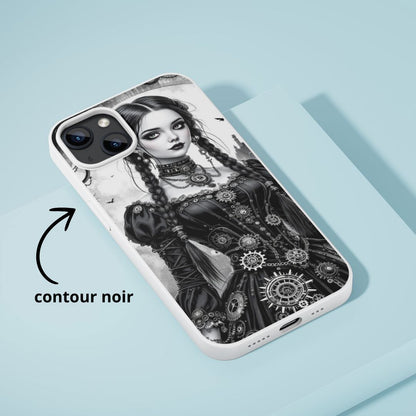 Mercredi - Coque de téléphone | Steampunk Coque de téléphone Disney Shop | Anylem Beauty 