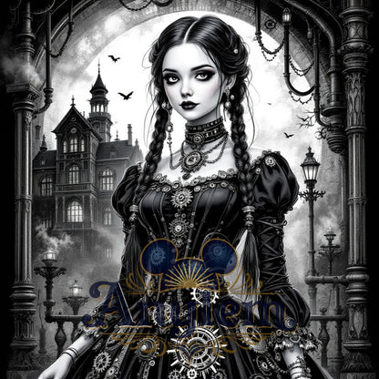 Mercredi - Personnalisation | Steampunk Personnalisation Disney Shop | Anylem Beauty 