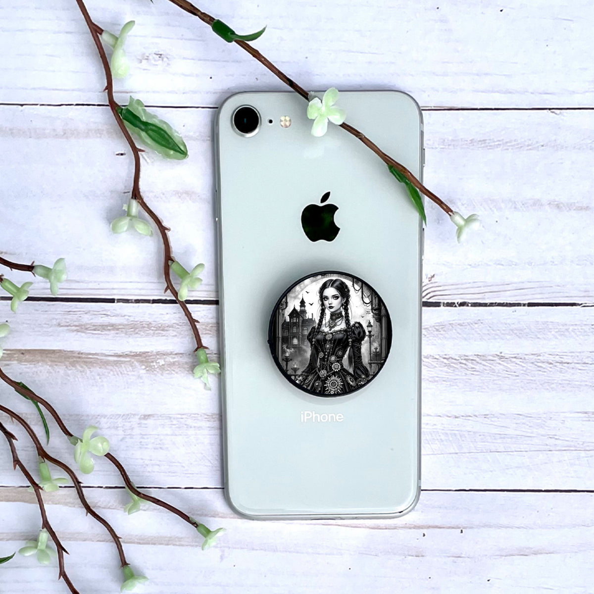 Mercredi - Phone Grip | Steampunk Phone Grip Disney Shop | Anylem Beauty 