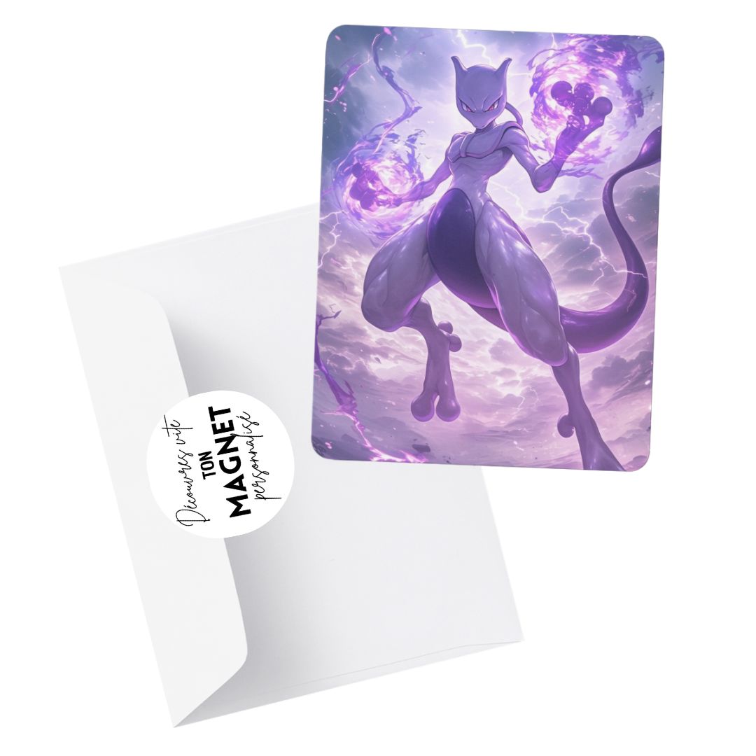 Mewtwo - Magnet | Fusion Magnet Disney Shop | Anylem Beauty 