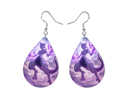 Mewtwo - Personnalisation | Darkness Personnalisation Disney Shop | Anylem Beauty Boucle d’oreilles 