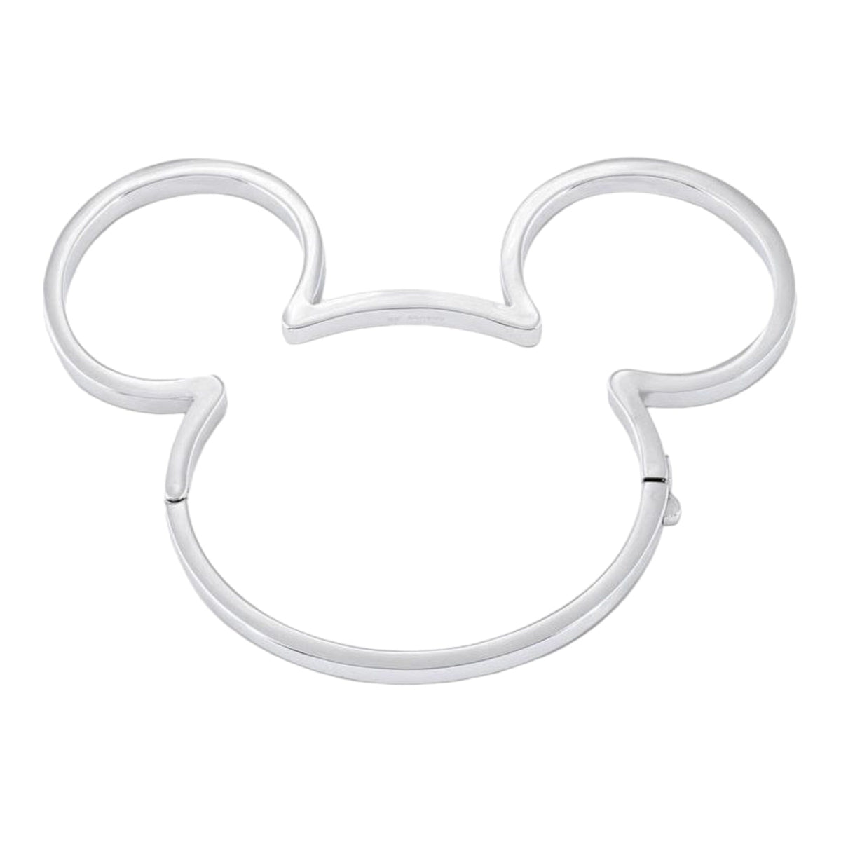 Mickey - Bracelet Or Blanc (Plaqué) Bijoux Kingdom Couture 