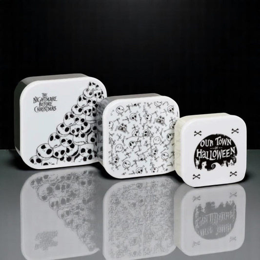 Mr Jack - 3 petites boîtes à Snacks/Lunchs/Goûters Boîtes à snacks Disney Shop | Anylem Beauty 